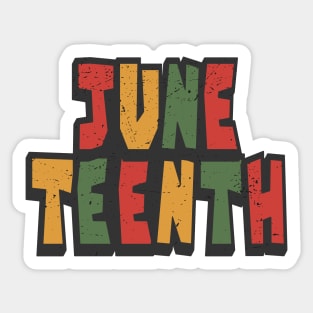 Juneteenth Sticker